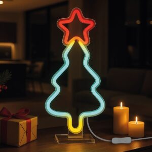 Lampada Led Effetto Neon XMas Tree It's a Sign su linait