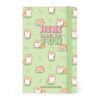 Taccuino a Righe Medium Photo Notebook Medio Green Corgi su linait