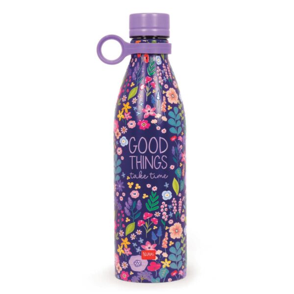 Borraccia Termica 800 Ml - Hot&Cold  Flowers su linait