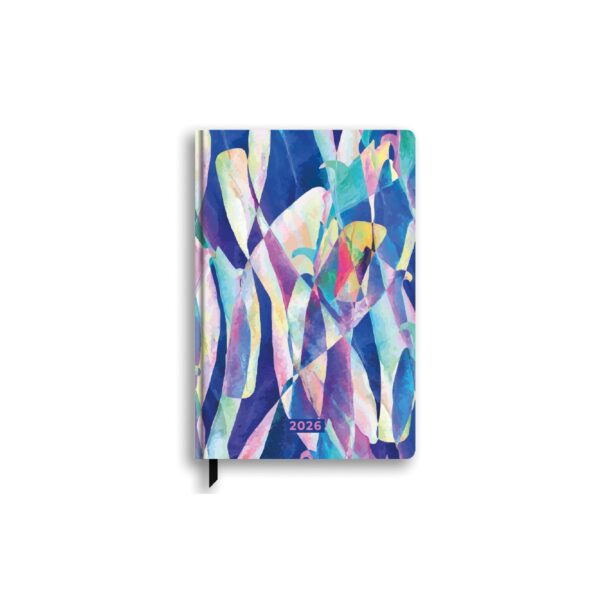 Agenda Giornaliera Fantasize Blooming 2026 12 Mesi Blu/Rosa 12x18 cm su linait