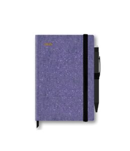 Agenda Settimanale Shine It Up 2026 12 Mesi Con Penna Viola Glitterato 15x21 cm su linait
