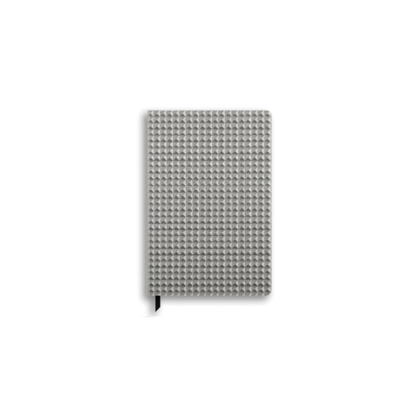 Agenda Settimanale Pixel Glow 2026 12 Mesi Argento 9x13 cm su linait