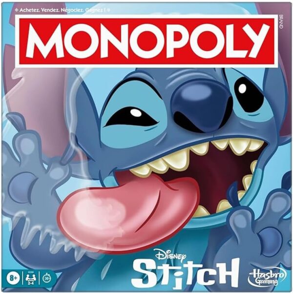 Hasbro Monopoly Disney Stitch Edition su linait