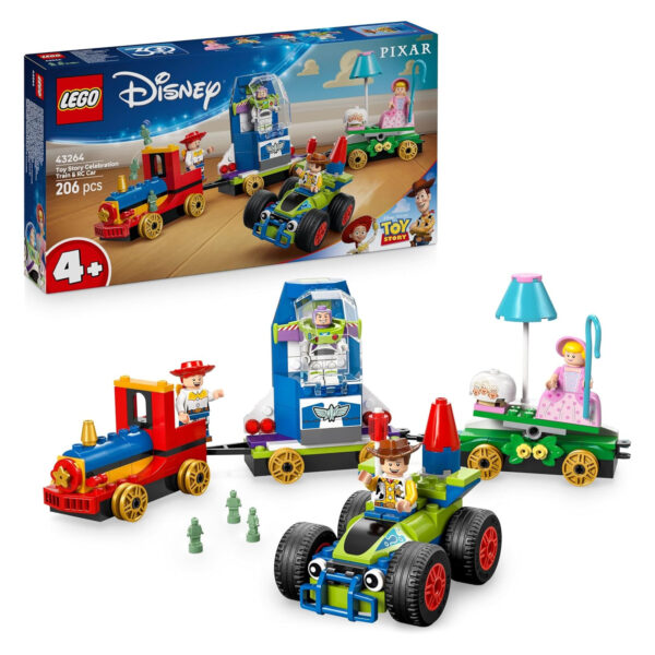 Lego Disney Toy Story: Treno e Auto RC celebrativi su linait