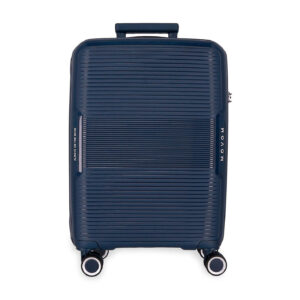 Trolley Movom INARI Rigido ABS 4 Ruote 55cm Blu Navy su linait