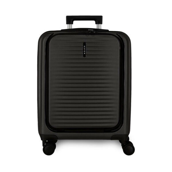 Trolley Movom DAYTON Rigido ABS 4 Ruote 55cm Nero su linait