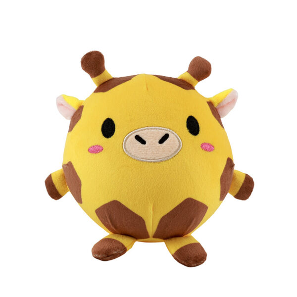 Cuscino Decorativo Squishy Giraffe 14x14x14cm su linait