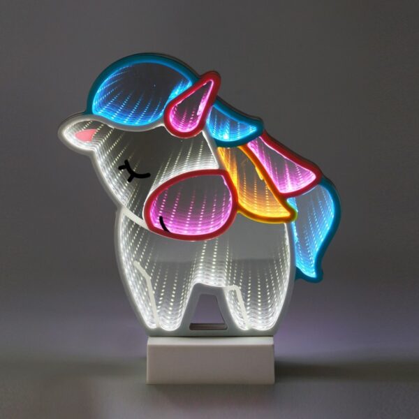 Lampada Led Effetto Neon Unicorn su linait