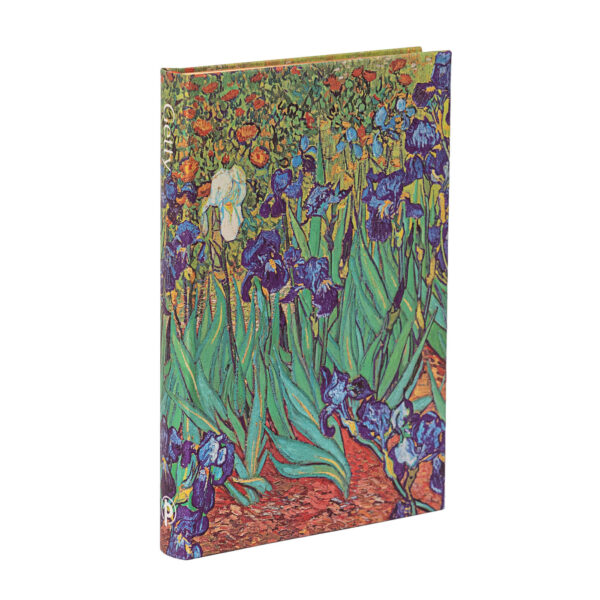 Paperblanks Taccuino Bianco Copertina Rigida 9x14cm Iris di Van Gogh