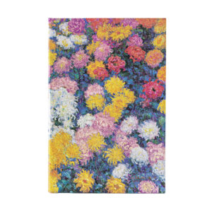 Paperblanks Taccuino Puntini Copertina Rigida 12x18cm I Crisantemi di Monet su linait