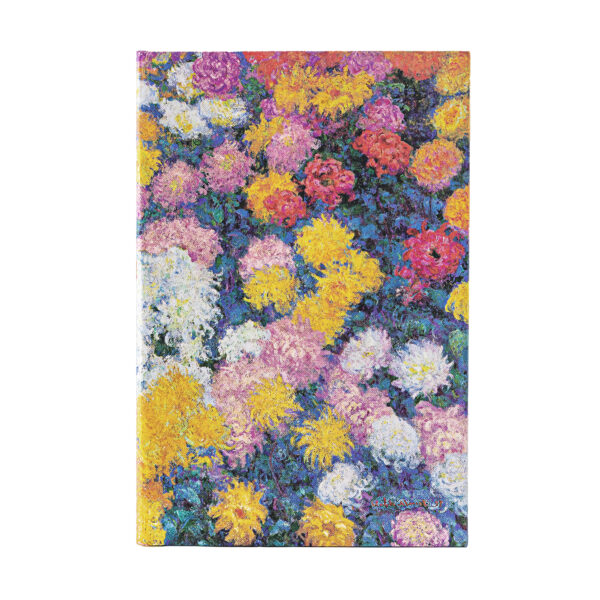 Paperblanks Taccuino Puntini Copertina Rigida 12x18cm I Crisantemi di Monet su linait