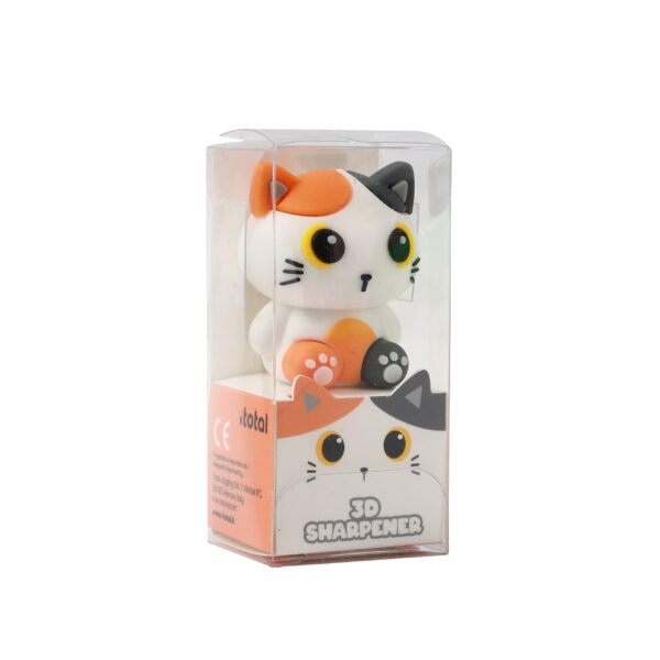 Temperamatite 3D Orange Cat su linait