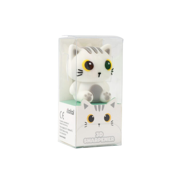 Temperamatite 3D White Cat su linait
