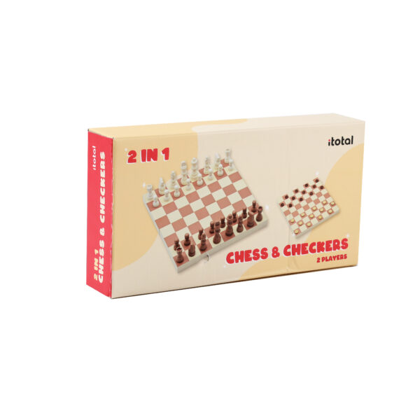 Set 2 in 1 Scacchi e Dama su linait