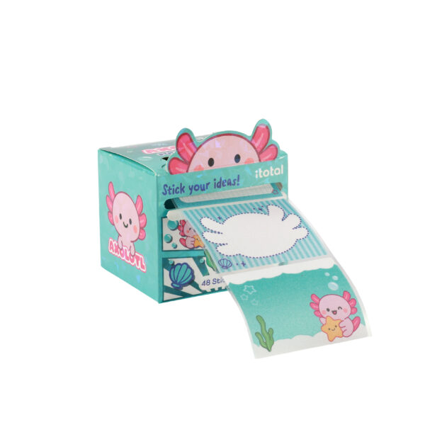 Sickers In Rotolo Stick Your Ideas Axolotly su linait