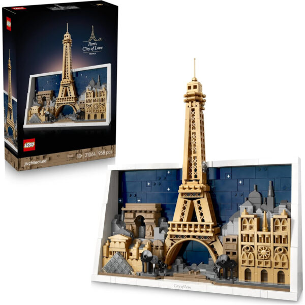 Lego ARCHITECTURE Parigi La città dell’amore su linait