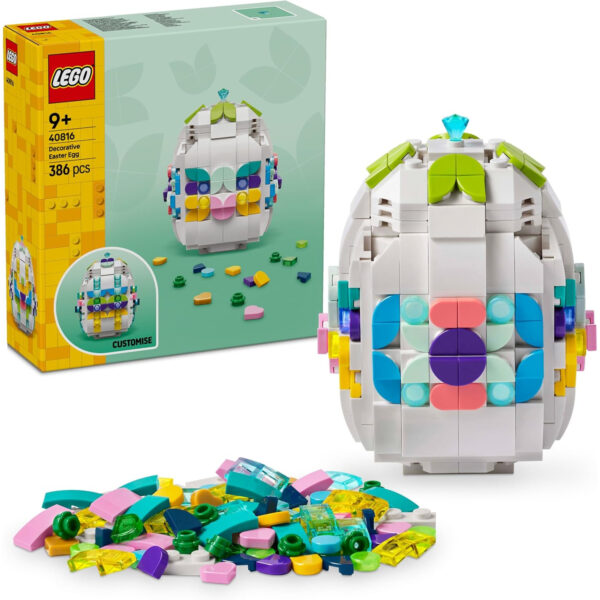 LEGO CUSTOMISE Uovo di Pasqua decorativo su linait