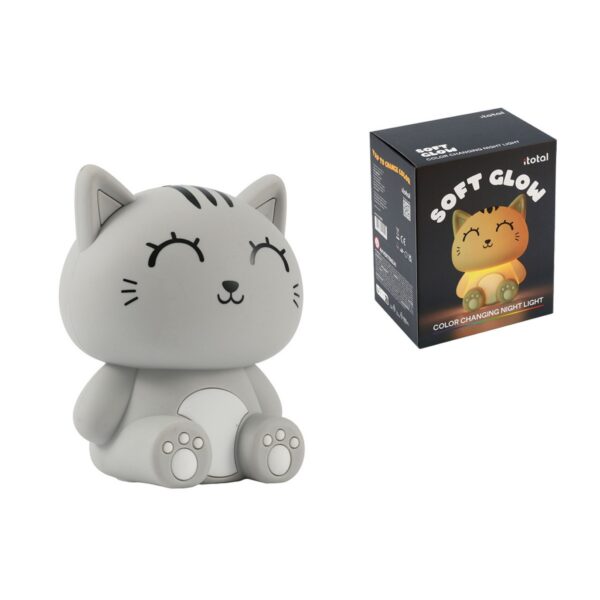 Luce Notturna In Silicone Grey Cat