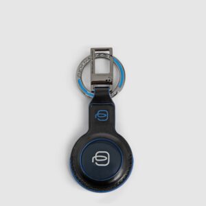 Portachiavi Piquadro con CONNEQU 4.0 In Pelle Blue Square Nero su linait