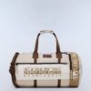 Borsa Da Viaggio Equator Beige Bianco su linait