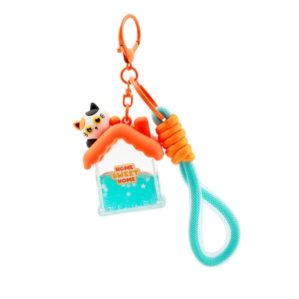 Portachiavi House Orange Cat