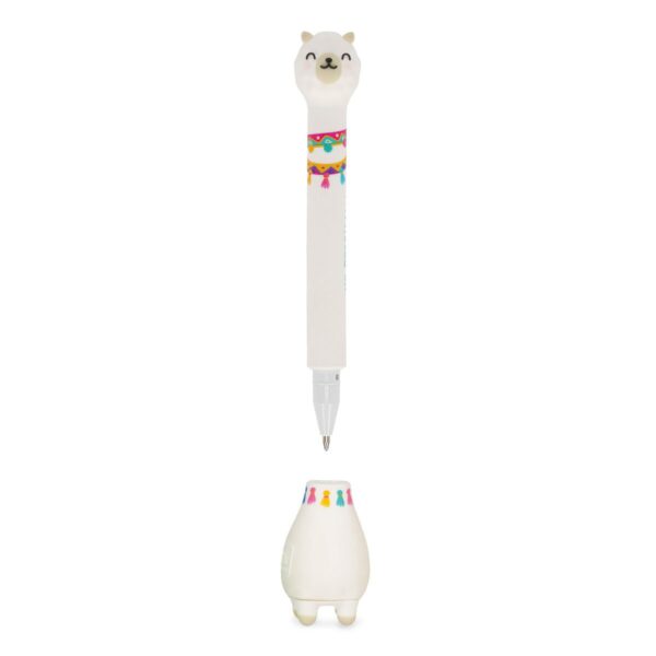 Penna a Sfera con Base- Stand-Ink Ovation Inchiostro Sky Blu LLama su linait