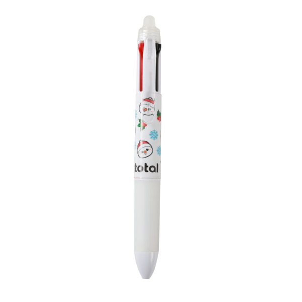Penna Cancellabile 4 in 1 XMAS Snowman su linait