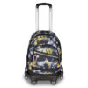 Trolley Scuola 8 Ruote Seven Comby con Sgancio Rapido GOLDEN PAINT su linait