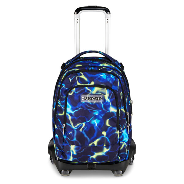 Trolley Scuola con Carrello Sganciabile Seven 8 Ruote Detach ELECTRICVIBE BOY su linait