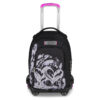 Trolley Scuola con Carrello Sganciabile Seven 8 Ruote Detach PLUMPY LINE GIRL su linait