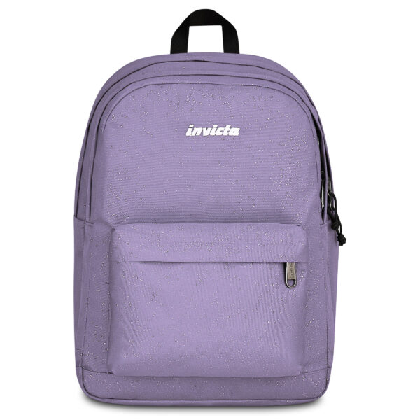 Zaino Invicta Maxi Lab Shine Lilac su linait