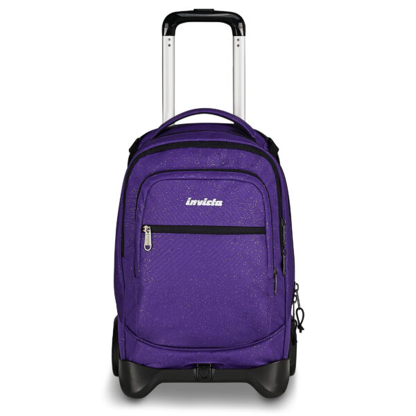 Trolley Invicta con Carrello Sganciabile Shine Royal Purple su linait