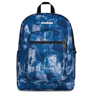 Zaino Maxi Capacità 38 Lt Invicta Jelek Fantasy Blue Urban su linait