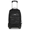 Trolley Invicta con Carrello Sganciabile Fantasy Black Doodle su linait