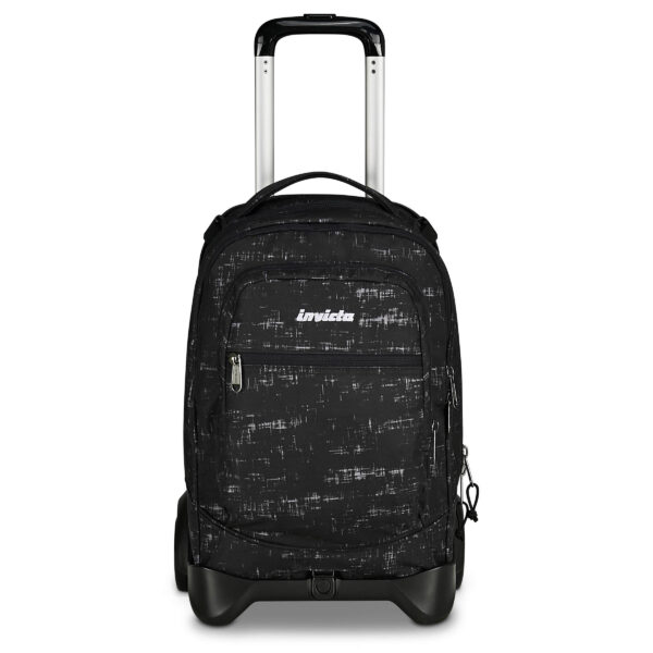 Trolley Invicta con Carrello Sganciabile Fantasy Black Doodle su linait
