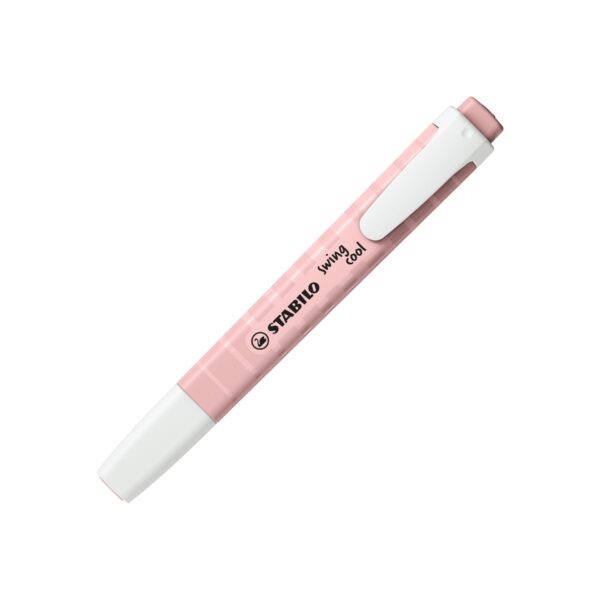 Evidenziatore STABILO SWING COOL Nature Colors Blush #128 su linait