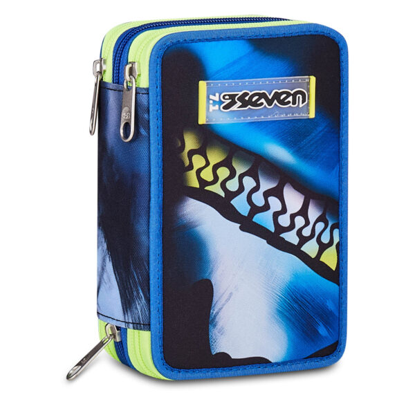 Astuccio 3 ZIP Completo 45 Pezzi Seven BLU FUSION su linait