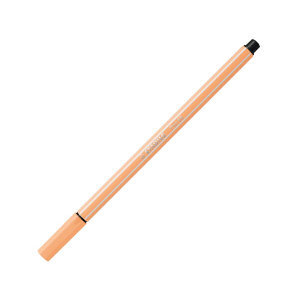 Pennarello Stabilo PEN 68 arancione Pastello #25 su linait