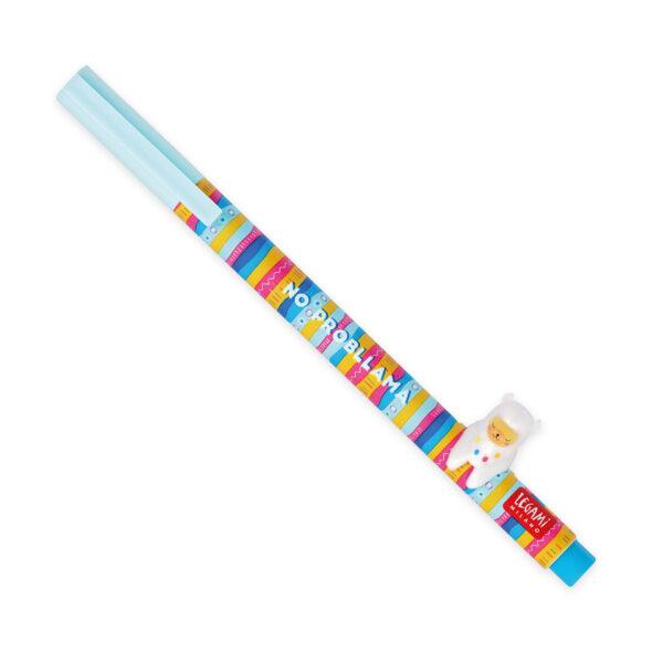 Penna Gel Llama Lovely Friends Celeste