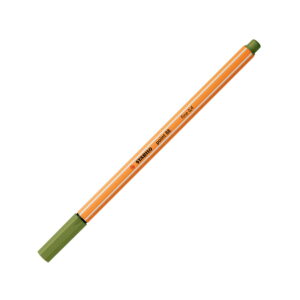 Penna fineliner - STABILO point 88 - Verde Mimetico su linait