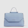 Borsa Piquadro Donna Satchel Porta Computer 14 In Pelle Circle Azzurro su linait
