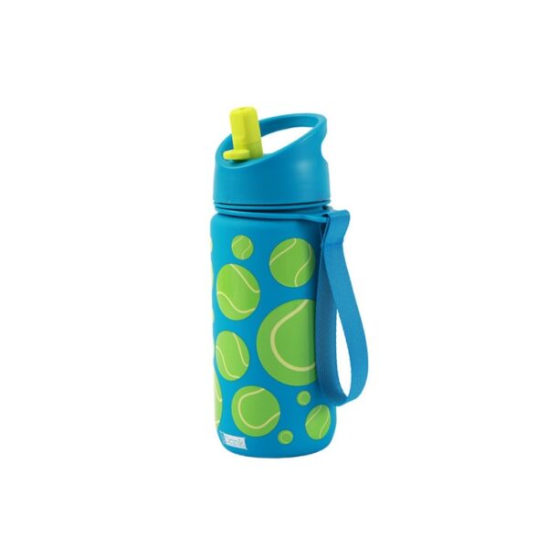 Borraccia Termica Kids In Acciaio Inox con Beccuccio 420 ml Tennis