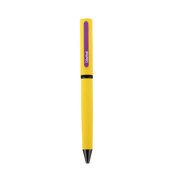 Colourbook Penna a sfera Creativity Con Astuccio Gialla su linait