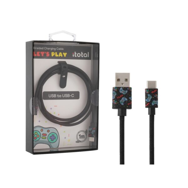 Cavo Ricarica USB-C Lets Play 1 mt