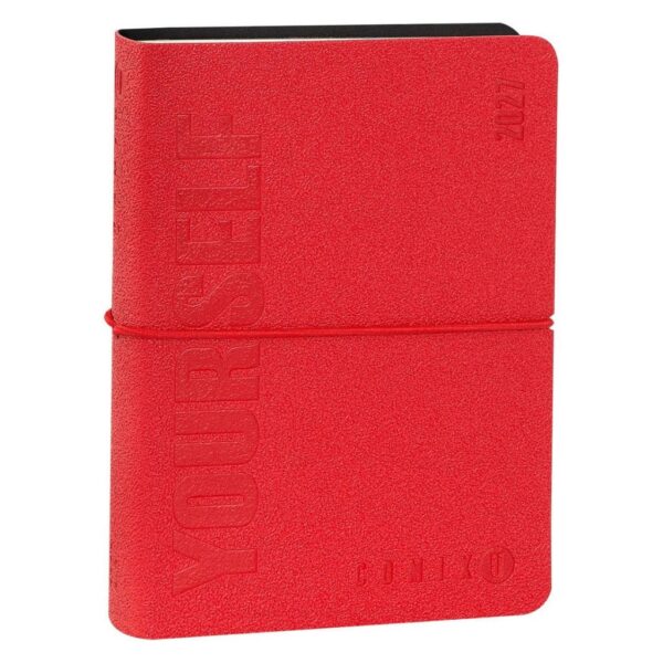Comix U Yourself Agenda Giornaliera Mini 2026/27 13 mesi datata Rosso 11.5x15.5cm
