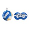 Cuscino da Viaggio con Mascherina da Notte Volleyball