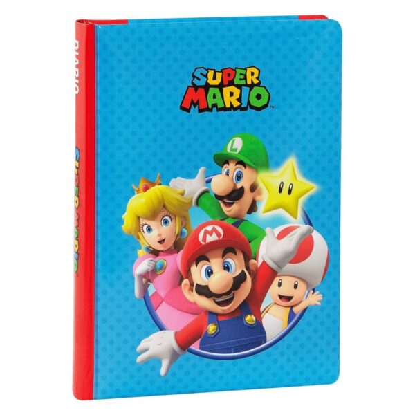 Diario SUPER MARIO Non datato 2026/27 12 mesi Blu 13