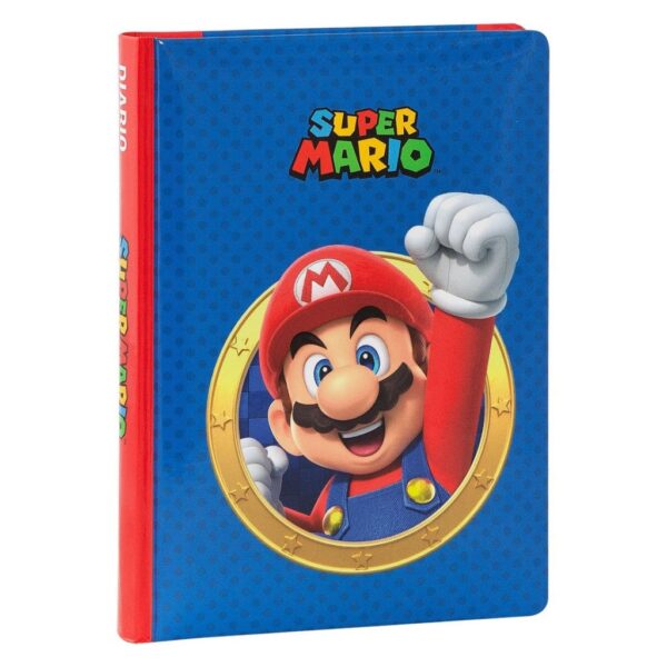 Diario SUPER MARIO Non datato 2026/27 12 mesi Blu 13