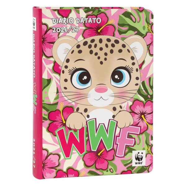 Diario WWF datato 2026/27 12 mesi Leopardo 13