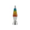 ITotal Lampada Led Magma Glitter Arcobaleno Spaceship con Base Argento 10